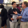 Inspiring leaders praise people's hard work